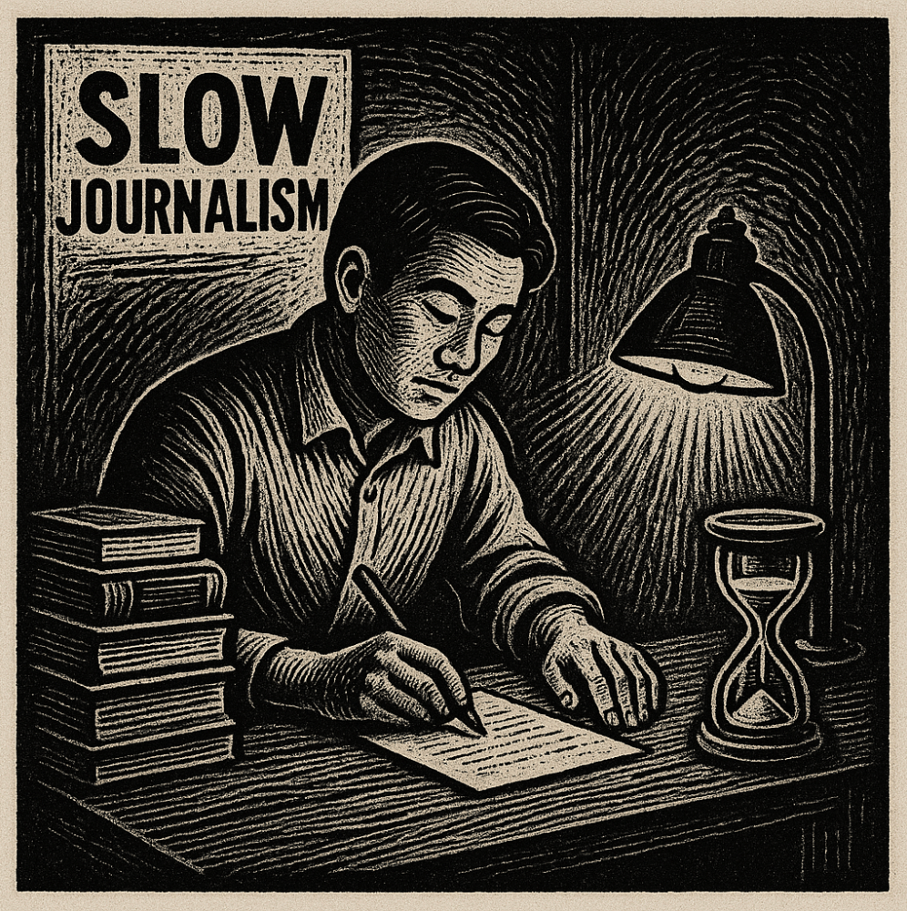 Perlawanan Slow Media Diantara Loop Digital Yang Terus&nbsp;Terburu-Buru